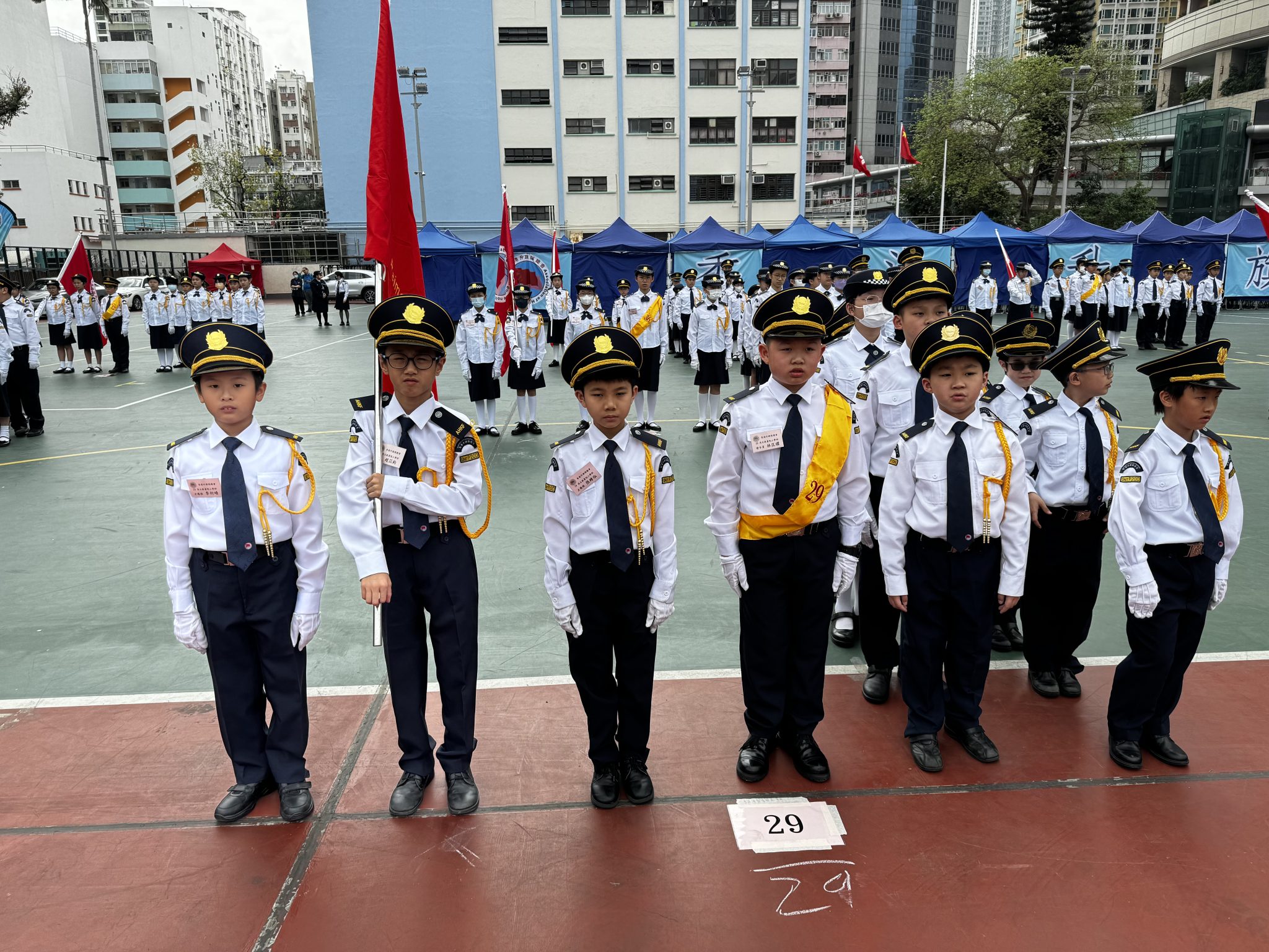 Flag Guards Raimondi College Primary Section 高主教書院小學部